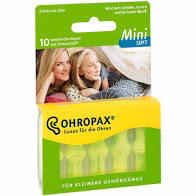 OHROPAX TAMPAO AURICULAR MINI SOFT 10UNID