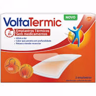 VOLTATERMIC EMPLASTRO TÉRMICO RETANGULAR 2UNIDADES