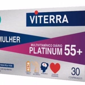 VITERRA MULHER PLATINUM 55+  30COMP